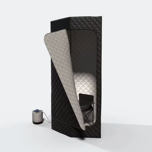 portable home steam room & cold plunge set